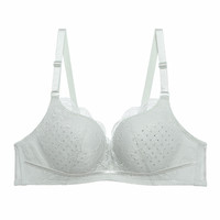 Aimer 爱慕 神秘世界系列 女士无钢圈文胸 AM174461 薄荷绿 D75