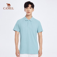 PLUS会员：CAMEL 骆驼 男装珠地棉清爽POLO衫 XBB481166