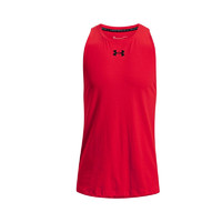 UNDER ARMOUR 安德玛 Baseline Cotton 男子运动背心 1361901--601 红色 XL