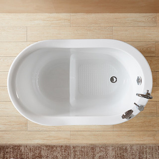 ANNWA 安华 N6W1212TQ 浴缸三件套 洁白色 1.2m