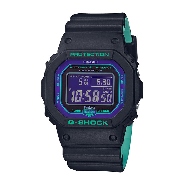 CASIO G-SHOCK系列 男士手表 GW-B5600BL-1DR 蓝牙太阳能