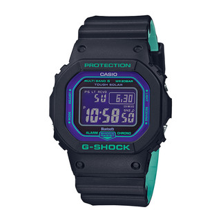 CASIO 卡西欧 G-SHOCK系列 42.8毫米太阳能电波腕表 GW-B5600BL-1