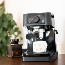 De'Longhi 德龙 Delonghi/德龙EC235.BK家用半自动咖啡机意式浓缩小型蒸汽一体机