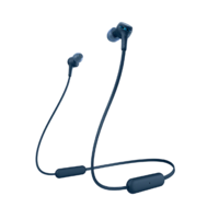 PLUS会员：SONY 索尼 WI-XB400 入耳式颈挂式无线蓝牙耳机 蓝色