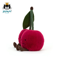 jELLYCAT 邦尼兔 A2CHS 趣味樱桃毛绒玩具 红色