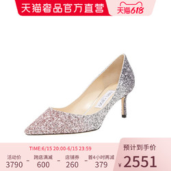 JIMMY CHOO 周仰杰 JimmyChoo/周仰杰闪片女士高跟鞋婚鞋夏季女鞋凉鞋