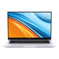 HONOR 荣耀 MagicBook 14 2021 锐龙版 14英寸全面屏轻薄电脑(R7 5700U 16G 512G 7nm 多屏协同 高色域)冰河银