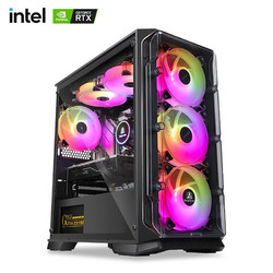 COLORFUL 七彩虹 DIY台式电脑主机（i3-12100F、8GB、256GB、RX 6650XT）