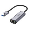 UNITEK 优越者 usb3.0网线转接口typec转2.5g网卡2500M高速千兆台式机接rj45有线转换器适用于台式机笔记本电脑