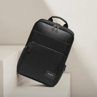 Samsonite 新秀丽 HEVES系列 14英寸双肩电脑包 TT0 001 黑色