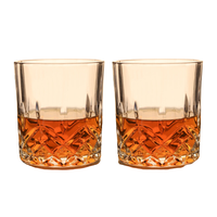 极礼 14 威士忌酒杯 200ml*2 无色透明