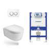 GEBERIT 吉博力 iCon+Omega+Omega20 智能马桶一体机+矮水箱+白色面板