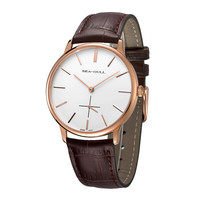 SEA-GULL 海鸥 国民系列 39毫米手动上链腕表 D519.612 白盘条棍款