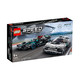  LEGO 乐高 Speed超级赛车系列 76909 梅赛德斯-AMG F1 W12 E Performance 和梅赛德斯-AMG Project One　