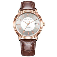 SEA-GULL 海鸥 国民系列 40毫米自动上链腕表 819.97.6055