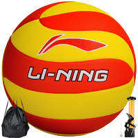 LI-NING 李宁 沙滩排球比赛PU材质贴皮排球 LVQK003-3
