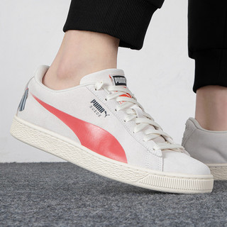 PUMA 彪马 Suede Spraycan 中性运动板鞋 383396-01 米色 36