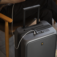 地平线8号 ONE TOUCH系列 PC拉杆箱 LA-1683-14 气质灰 20英寸