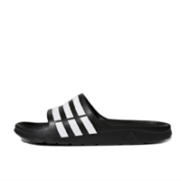 adidas 阿迪达斯 Duramo Slide 中性拖鞋 G15890 1号黑色/亮白 40.5