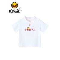 B.Duck 女童卡通短袖t恤