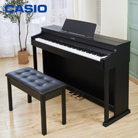 CASIO 卡西欧 电钢琴AP-470BK专业88键重锤立式表演数码钢琴 三角钢琴音色 APP教学