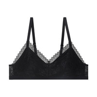 Aimer 爱慕 在线-烛影系列 女士无钢圈文胸 AM177012 黑色 170