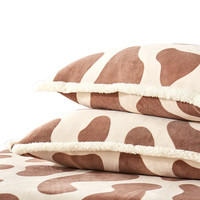 BLISS 百丽丝 哈比 法兰绒枕套 74*48cm 一对装