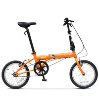 DAHON 大行 YUKI 折叠自行车 KT610 橙色 16英寸 单速