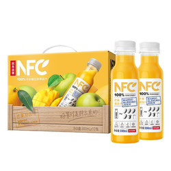 NONGFU SPRING 农夫山泉 NFC果汁饮料 芒果混合汁 300ml*10瓶 礼盒