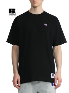 RUSSELL ATHLETIC R标图案刺绣短袖T恤 RACTEM2032LXI
