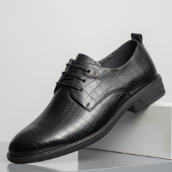 hla海澜之家父亲节礼物新款男商务鞋皮鞋男夏季通勤男士正装皮鞋男鞋