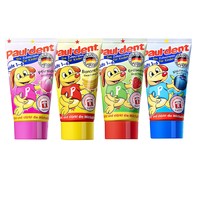 Paul-Dent 宝儿德 德国进口儿童牙膏  宝宝乳牙期含氟防蛀1-6岁水果味