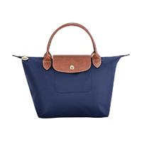 LONGCHAMP 珑骧 Le Pliage系列 ORIGINAL 女士手提包小号 L1621089556 藏蓝色