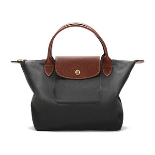 LONGCHAMP 珑骧 Le Pliage系列 ORIGINAL 女士手提包小号 L1621089300 金属灰