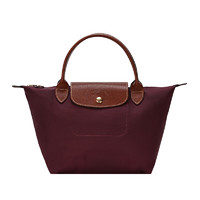 LONGCHAMP 珑骧 Le Pliage系列 ORIGINAL 女士手提包小号 L1621089P09 紫红色