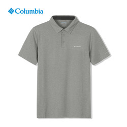 Columbia 哥伦比亚 2022春夏Columbia哥伦比亚户外速干透气POLO衫短袖T恤男AE2933