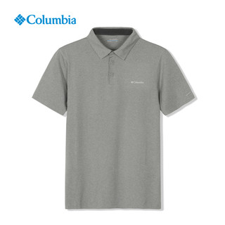哥伦比亚 2022春夏Columbia哥伦比亚户外速干透气POLO衫短袖T恤男AE2933