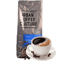 coles 澳洲金奖咖啡豆进口现磨1kg深度烘焙100%阿拉比卡