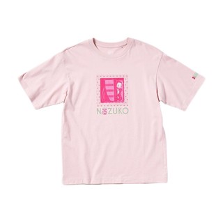 UNIQLO 优衣库 X 鬼灭之刃 女士圆领短袖T恤 442569 水粉色 M
