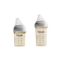 hegen PPSU奶瓶套装 2只装 150ml 0-3月+240ml 3-6月