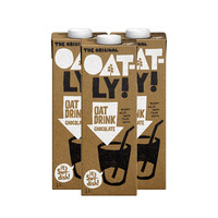 OATLY 噢麦力 燕麦露 巧克力味 1L*3盒
