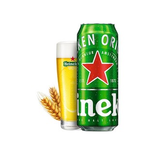 Heineken 喜力 经典啤酒 500ml*24听
