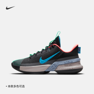 Nike耐克官方AMBASSADOR XIII男/女篮球鞋情侣透气缓震运动CQ9329 44 500暗紫/速度黄/烟灰