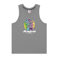 Aape 男士背心 AAPTKM0722XXG 灰色 M