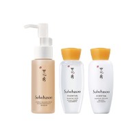 Sulwhasoo 雪花秀 护肤套装 (滋盈肌本润颜水30ml+乳30ml+顺行柔和洁面泡沫50ml)