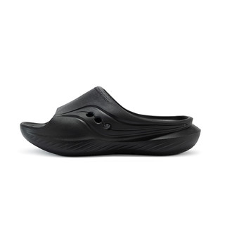 saucony 索康尼 Cradle 摇篮 中性拖鞋 S28901-2 黑色 42.5