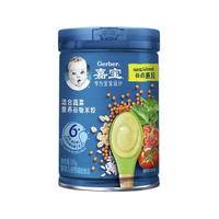 Gerber 嘉宝 钙铁锌益生菌营养米粉高铁250g*1罐