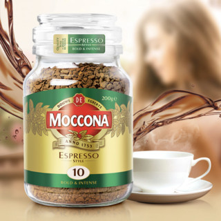 Moccona 摩可纳 经典10号 意式浓缩冻干速溶咖啡 200g