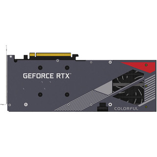 COLORFUL 七彩虹 战斧 GeForce RTX 3060 12G 豪华版 L 显卡 12GB 黑色