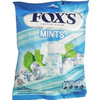 FOX'S霍士水晶糖透明糖混合水果味儿童水果汁硬糖零食罐装 薄荷味90克x2袋